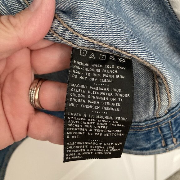 Men's HARLEY-DAVIDSON Motorcycle Denim Jean Jacket 100% Cotton Size 3XL Sturgis - Picture 11 of 16